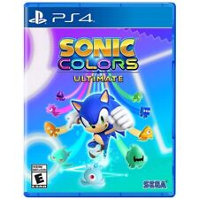 Sonic Colors Ultimate box art for Playstation 4